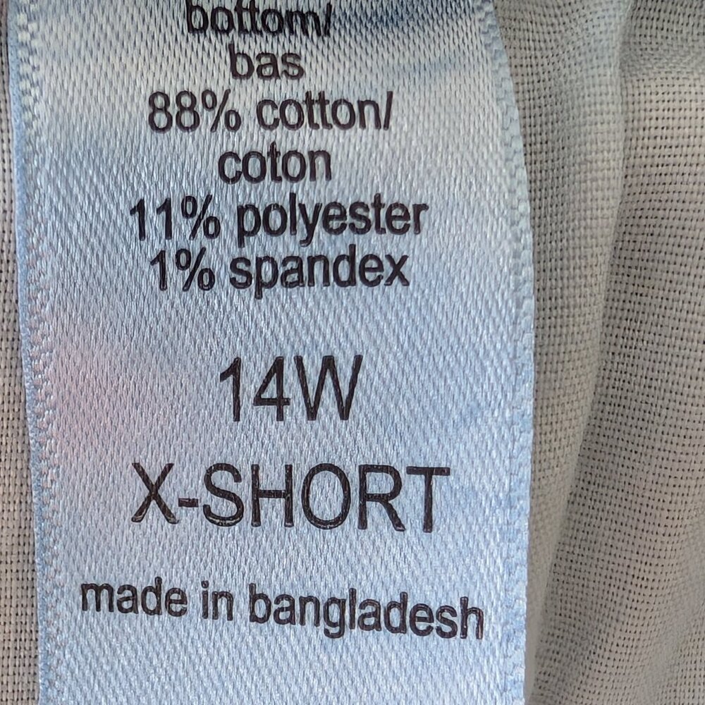 MAURCIES M Jeans High Rise Blue Size 14W X-Short $16.00 - Picture 4 of 5